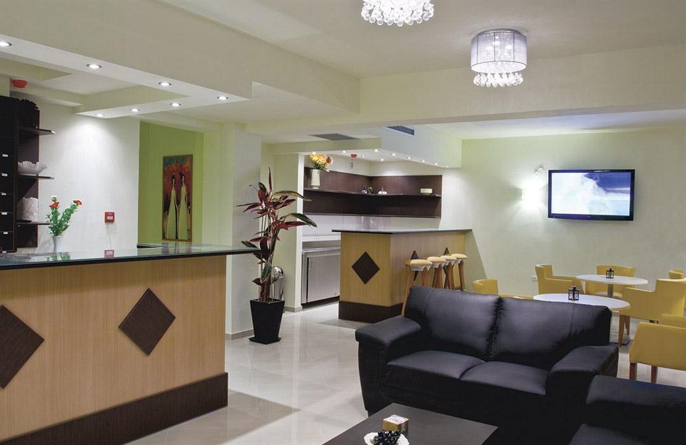 Athina Beach Hotel Kato Daratso Bagian luar foto