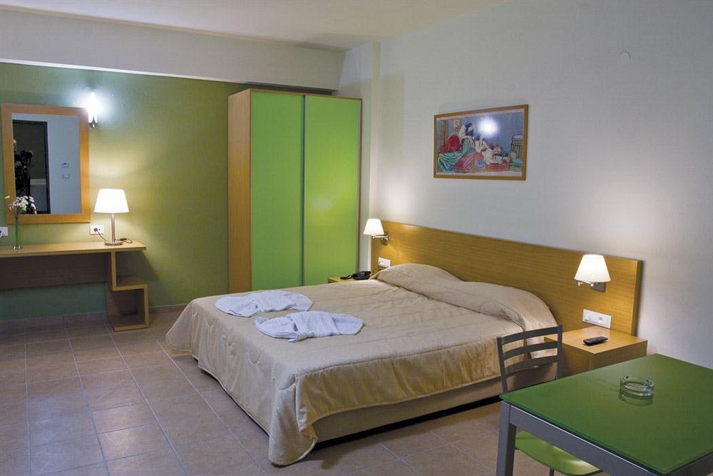 Athina Beach Hotel Kato Daratso Bagian luar foto